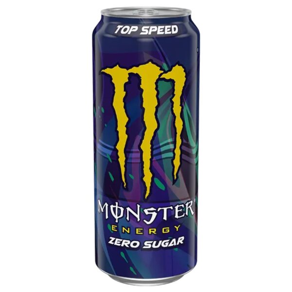 Monster Energy Top Speed Zero Sugar 0,5l Ds.