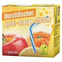 Durstl&ouml;scher Apfel-Orange-Zitrone 500ml