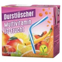 Durstl&ouml;scher Multivitamin 12-Frucht 500ml